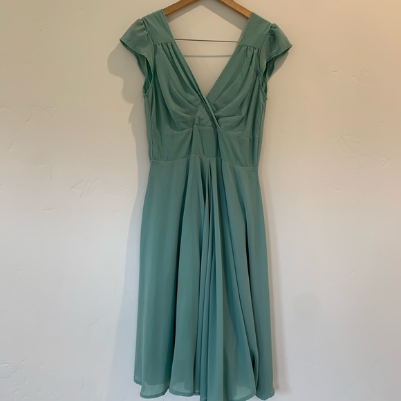 [ModCloth] Mint Swing Dress - Picture 2 of 7